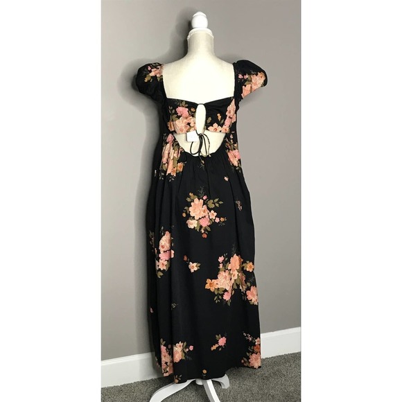 Free People Linda‎ Lou Poplin Dress Black - Picture 6 of 11